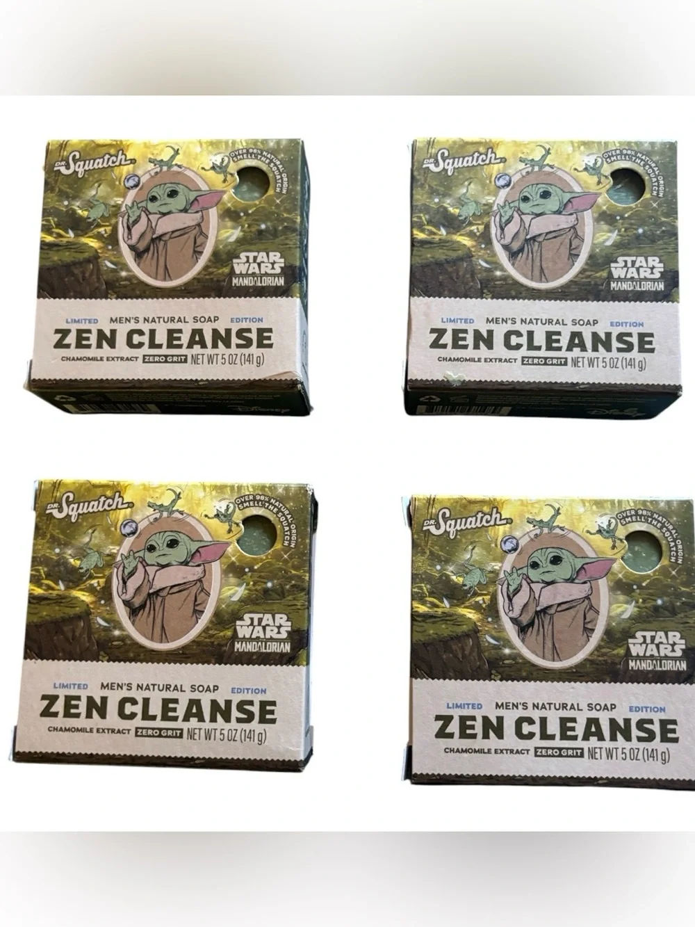 Dr. Squatch DISNEY STAR WARS MANDALORIAN Limited Time Only Zen Cleanse Bundle 2